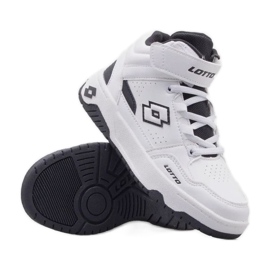 Zapatos para niños Lotto Pivoot Mid K 2600210K-1011 blanco