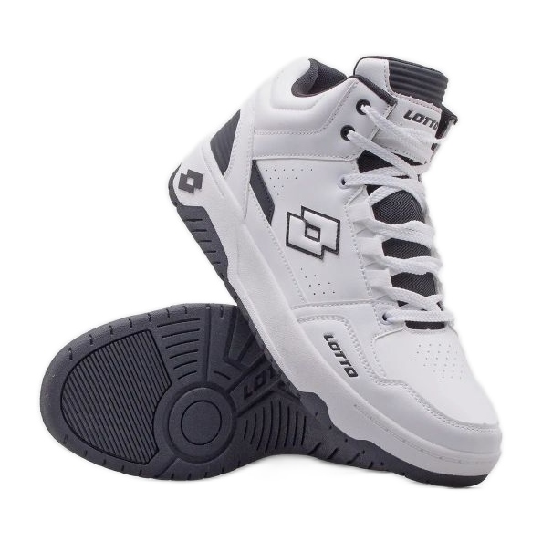 Zapatillas Lotto Pivoot Mid 2400110U 1011 blanco