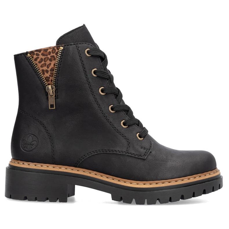 Botas aislantes para mujer, negras Rieker 72617-00 negro