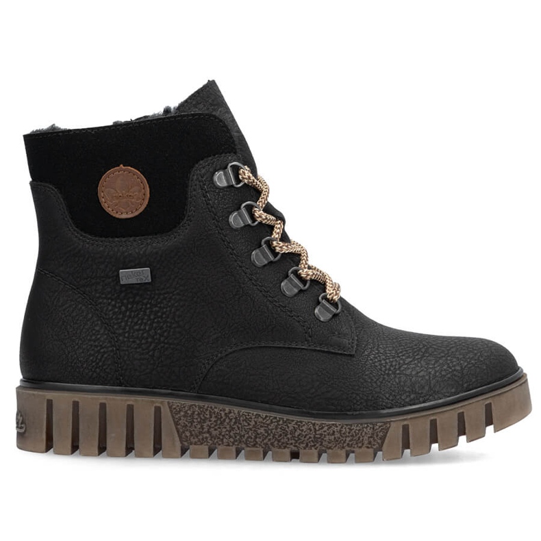 Botas impermeables de mujer negras Rieker Y3433-00 negro Botas impermeables de mujer negras Rieker Y3433-00 negro