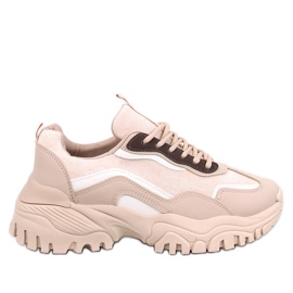 Deportivas de mujer Lammes Caqui beige
