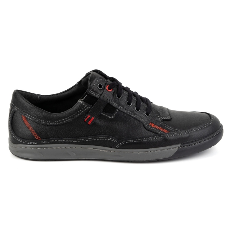 KOMODO Zapatos hombre piel Casual 932K negro