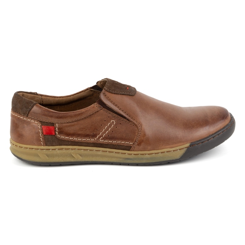 KOMODO Zapatos slip-on hombre piel 934K marrón