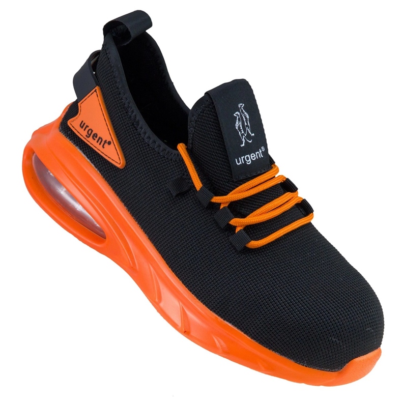 Zapatos de trabajo URGENT 229/S1 Sr con puntera de metal negro