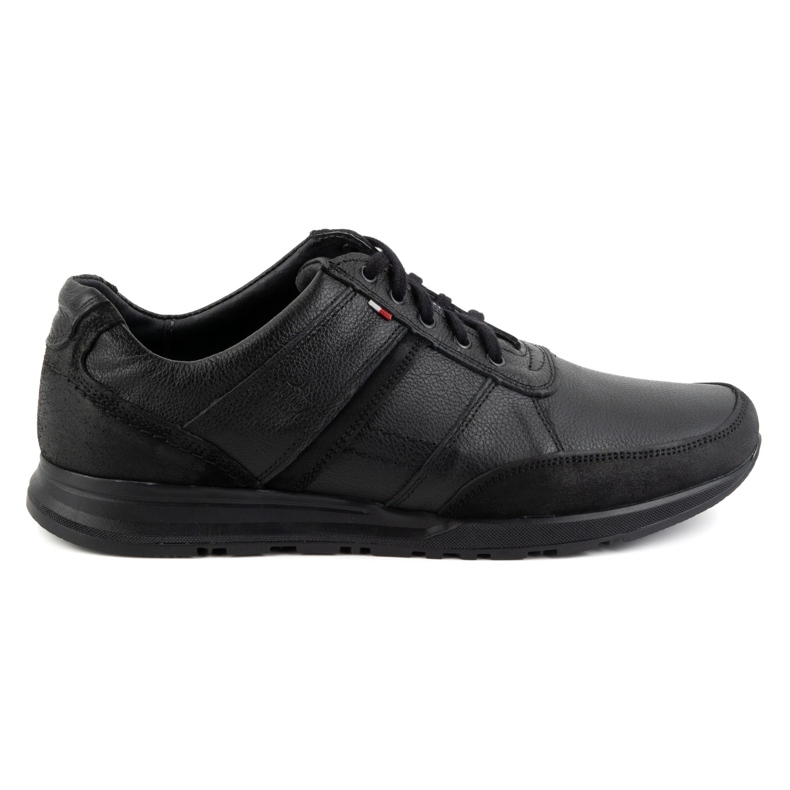 Olivier Zapatos con cordones hombre piel Sport Style 310GT floter negro