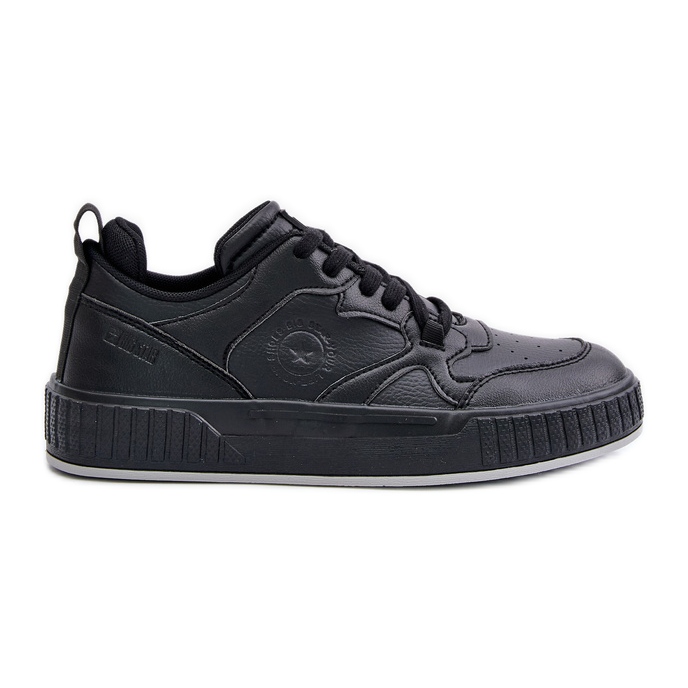 Zapatillas Hombre Piel Ecológica Big Star OO174004 Negro