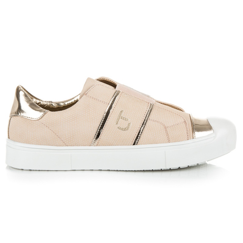 Betler Zapatillas serpiente en la plataforma rosado