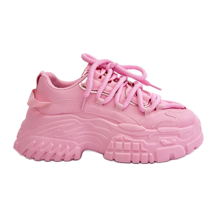 Seastar Zapatillas Deportivas De Mujer Con Suela Gruesa, Rosa rosado