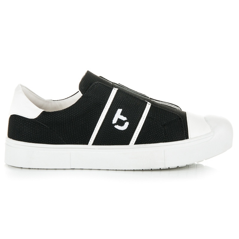 Betler Zapatillas serpiente en la plataforma negro