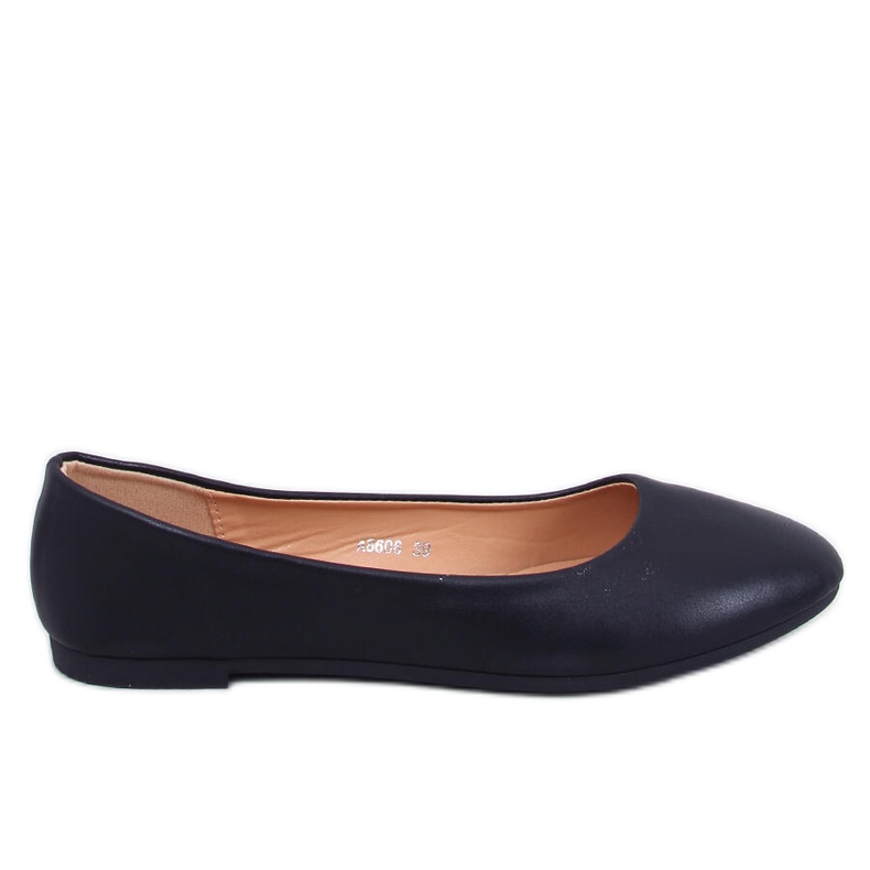 Bailarinas clásicas piel flor Musse Negro