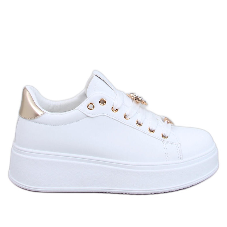 Zapatillas con plataforma Yared BLANCO/ORO