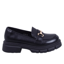 Mocasines de suela alta Kyress Black negro