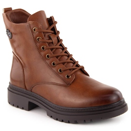 Botas de montaña con aislamiento para mujer marrón Potocki 12203