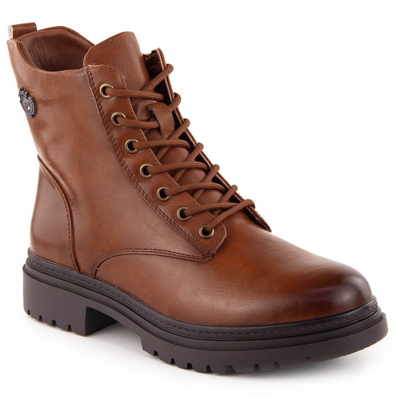Botas de montaña con aislamiento para mujer marrón Potocki 12203