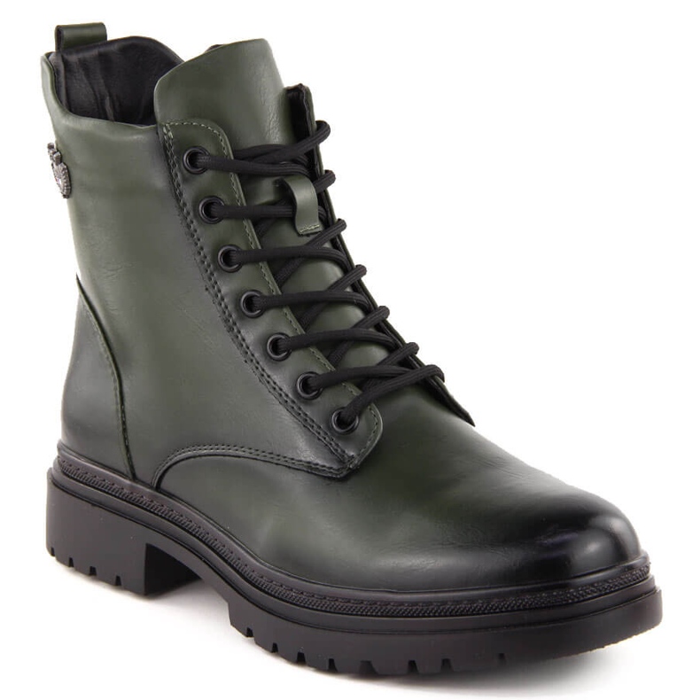 Botas de montaña con aislamiento para mujer, verde Potocki 12203 Botas de montaña con aislamiento para mujer, verde Potocki 12203