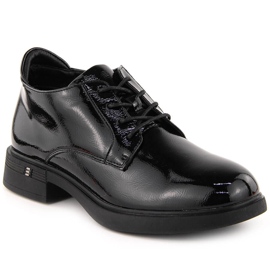 Botines mujer charol negro Vinceza 58413
