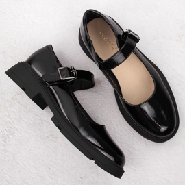 Zapatos mujer charol negro Vinceza 62179
