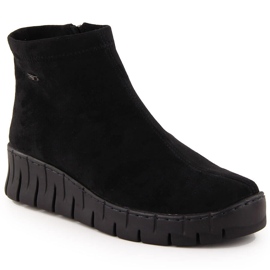 Botas mujer piel serraje negra Helios 506P negro
