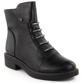 Botines aislantes de mujer negros Jezzi ASA252-5