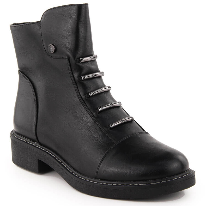 Botines aislantes de mujer negros Jezzi ASA252-5