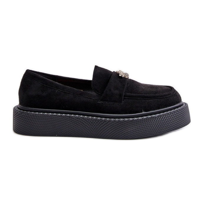 Mocasines de Mujer con Plataforma Negro Erithine Mocasines de Mujer con Plataforma Negro Erithine