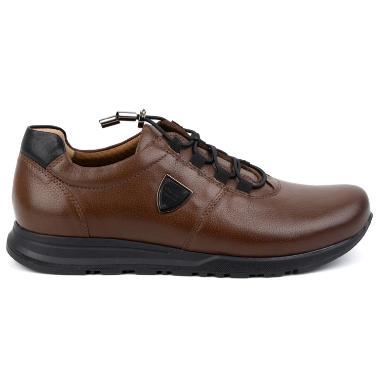 Zapatos hombre piel KAMPOL 25/74 marrón