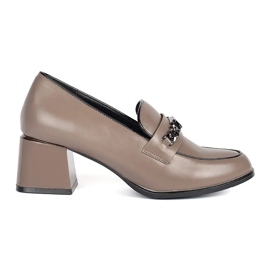Zapatos de tacón mujer beige Zapatos de tacón mujer beige