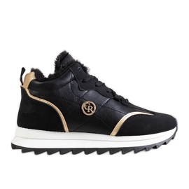 Zapatillas altas negras con aislamiento de Mikaela negro