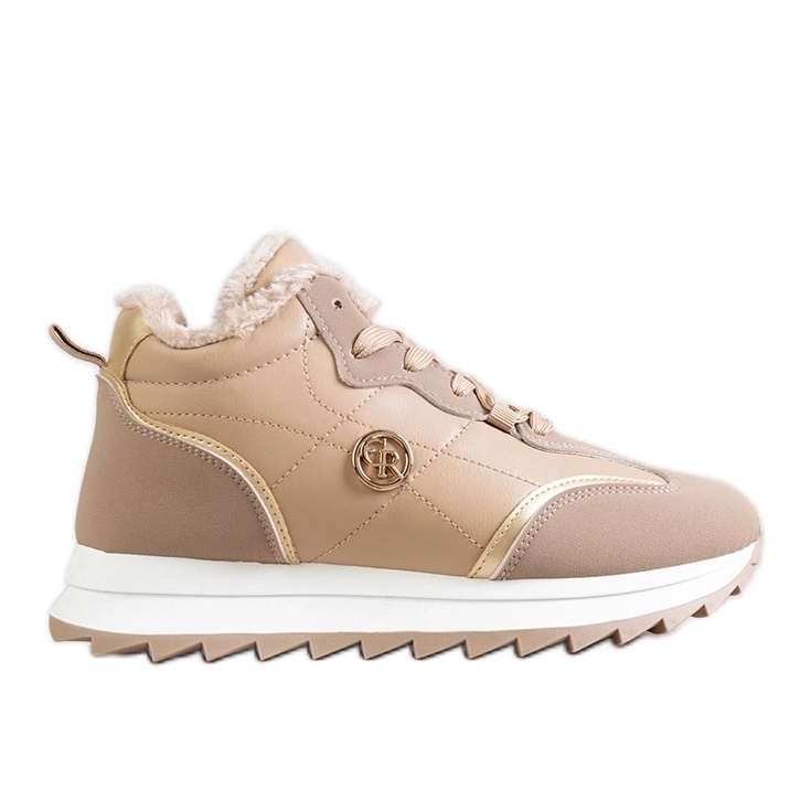 Zapatillas altas con aislamiento beige de Mikaela Zapatillas altas con aislamiento beige de Mikaela
