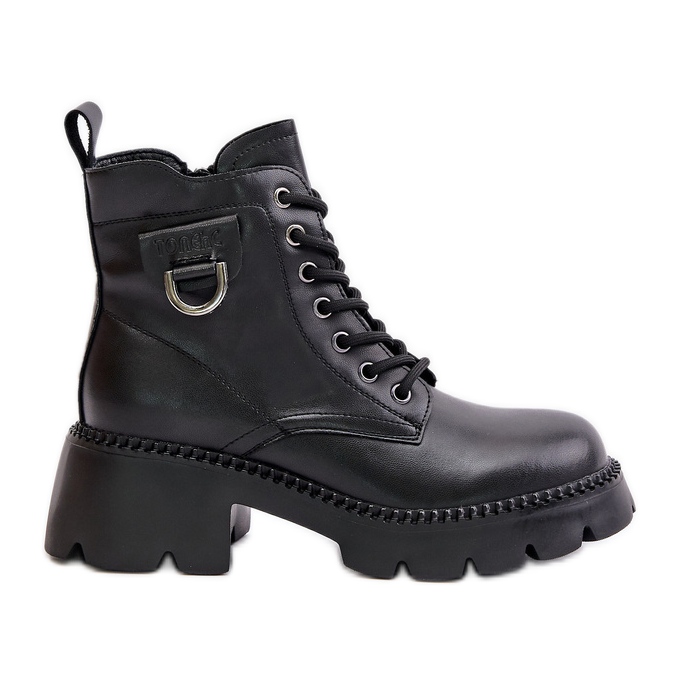 Botas Mujer Piel Natural Aislante Vinceza 41460 Negro
