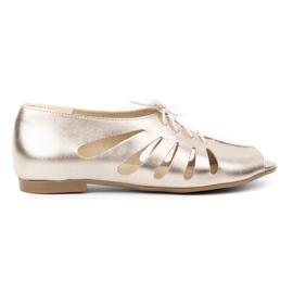 Exquisite Bailarinas mujer piel calada 1444EX Oro dorado