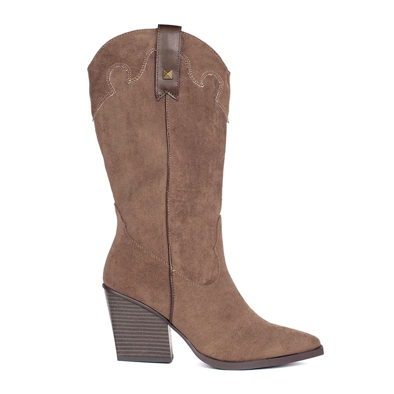 Seastar Botas cowboy mujer ante marrón