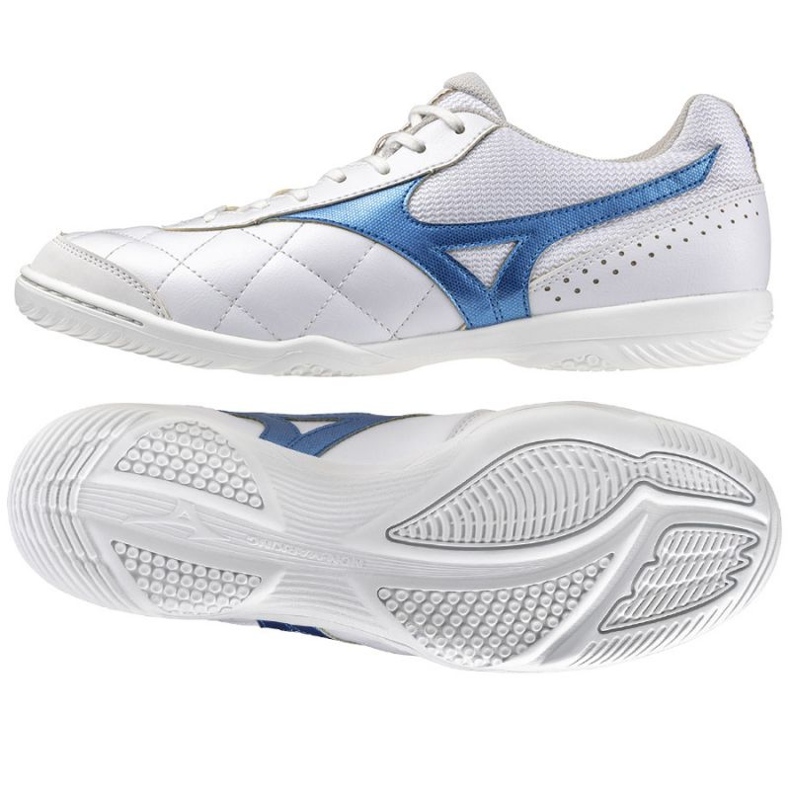 Zapatos de fútbol Mizuno Mrl Sala Club In Q1GA241602 blanco