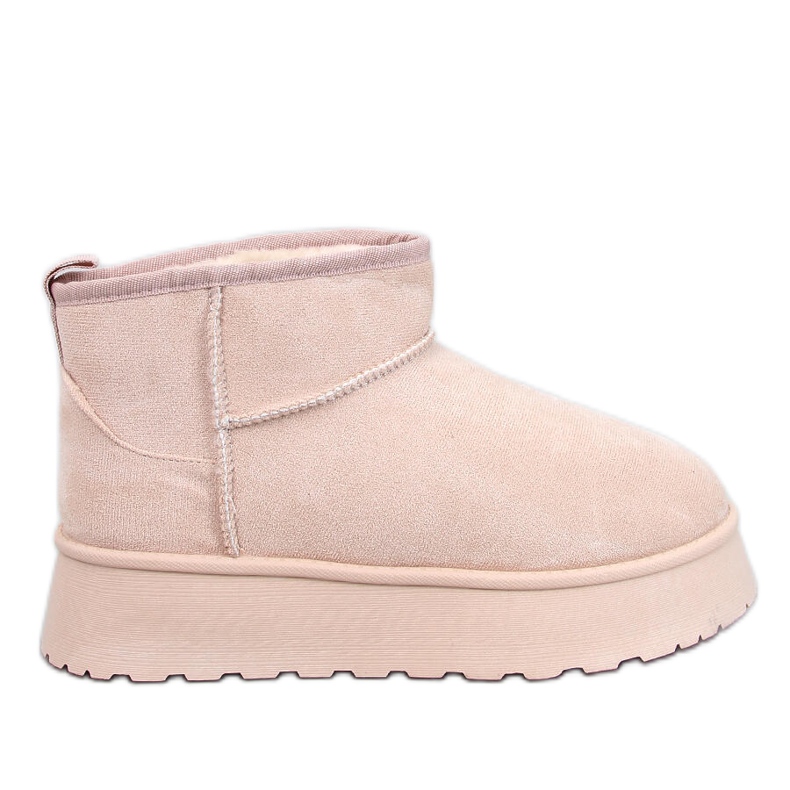 Rodmans Zapatos plataforma cortos beige