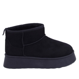 Rodmans Zapatos plataforma cortos negros