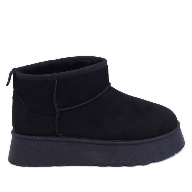 Rodmans Zapatos plataforma cortos negros