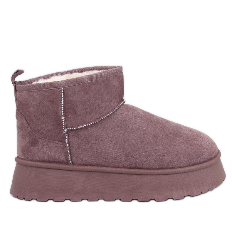 Rodmans Zapatos cortos con plataforma caqui beige