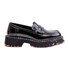 Mocasines Massive Mujer Charol Artiker 55C0489 Negro