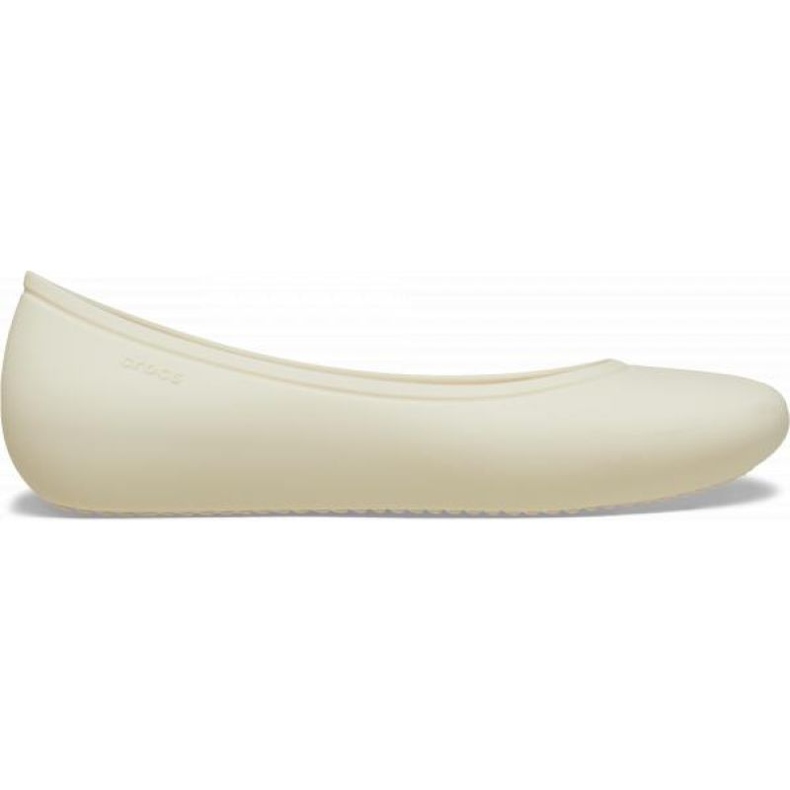 Bailarinas Crocs Brooklyn Flat 209384-160 beige