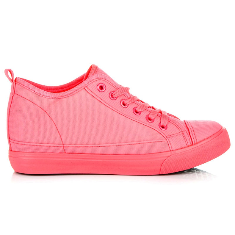 Mckeylor Zapatillas neón con cuña rosado Mckeylor Zapatillas neón con cuña rosado