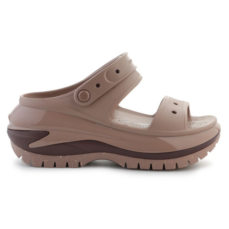 Chanclas Crocs Mega Crush Sandal 207989-2Q9 marrón