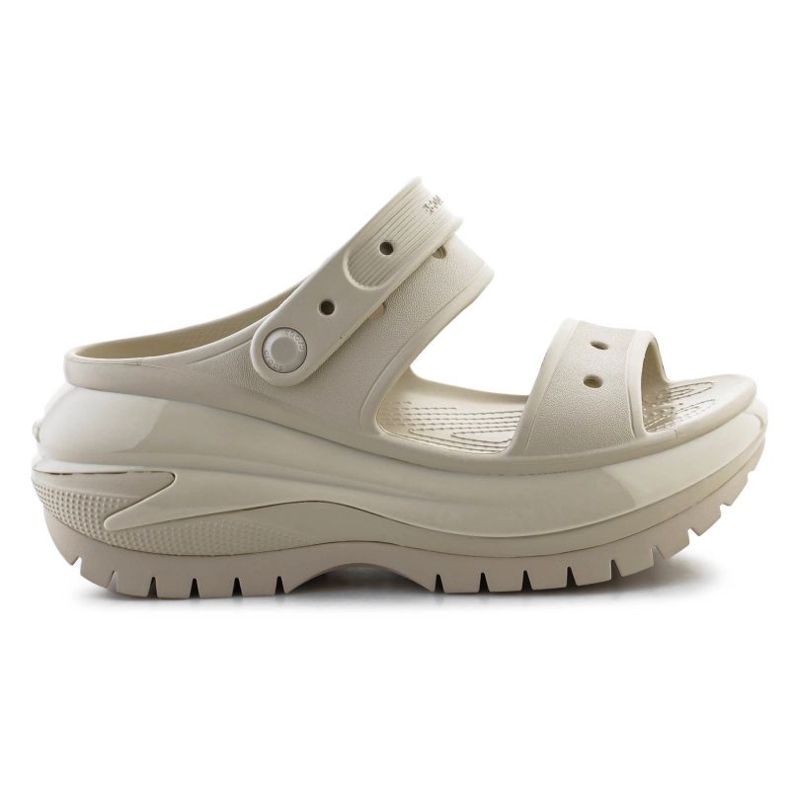 Chanclas Crocs Mega Crush Sandal 207989-2Y2 beige