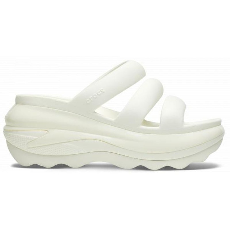 Chanclas Crocs Mega Crush Triple Correa 209842-0WV blanco