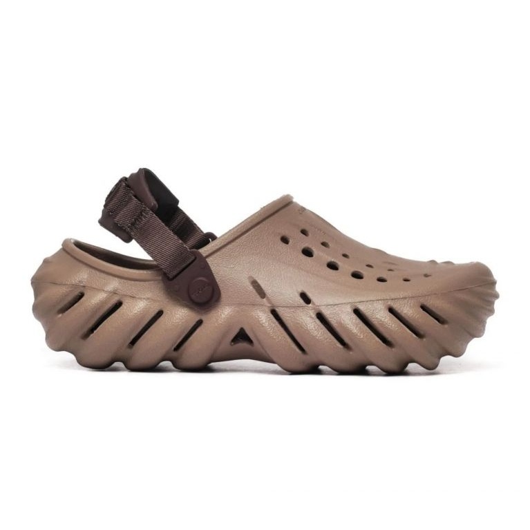 Chanclas Crocs Echo zueco 207937-2Q9 marrón
