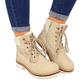 News Botas aislantes de mujer, beige NOTICIAS