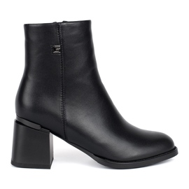 Goodin Botines clásicos de mujer negros.
