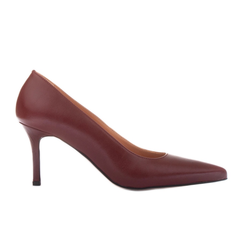 Marco Shoes tacones altos rojo