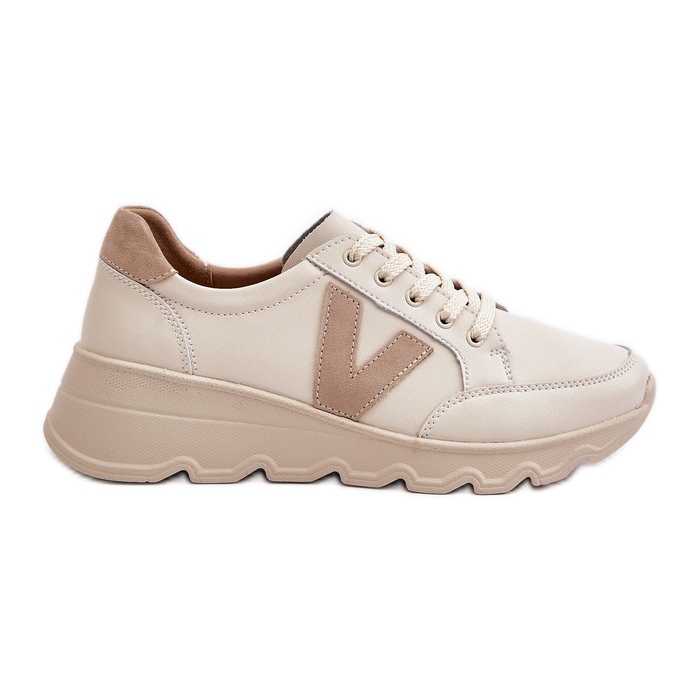 Vinceza 7918 Deportivas Mujer Piel Beige