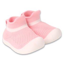 Zapato bebe befado 002P073 suela elastica rosa