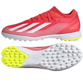 Botas de fútbol Adidas X Crazyfast League Tf IF0699 rojo